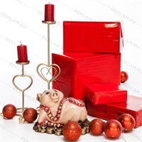 Копилка Свинка с бусами - фото 51971