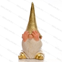 Садовая фигура Гномик F08369 стеклопластик h=85 см - фото 51992