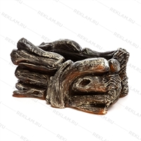 Кашпо  садовое для цветов Пень F08489 - фото 52008