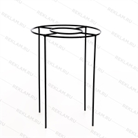 Опора круглая металлическая для пионов 57-904 h=50 см - фото 52192