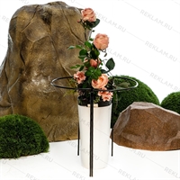 Опора садовая круглая для роз 57-907 металлическая - фото 52196