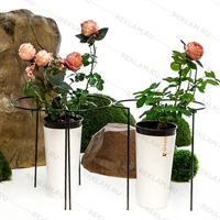 Опора садовая круглая для роз 57-907 металлическая - фото 52197