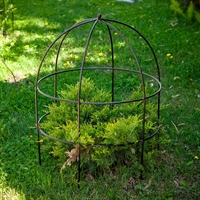 Круглая опора для цветов 57-908 металл высота 87см - фото 52203