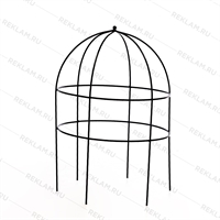 Круглая опора для цветов 57-908 металл высота 87см - фото 52206