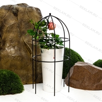 Опора для растений металлическая круглая 57-909 высота 83 см - фото 52215