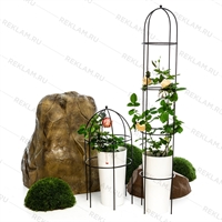 Опора для растений металлическая круглая 57-909 высота 83 см - фото 52217