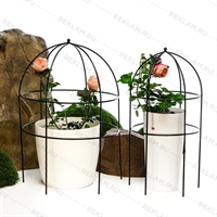 Опора для растений металлическая круглая 57-909 высота 83 см - фото 52218