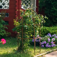 Опора для растений металлическая круглая 57-909 высота 83 см - фото 52221