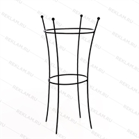 Опора для растений металлическая круглая  57-913 h=80 см - фото 52230