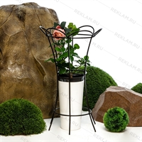 Опора круглая металлическая для растений 57-915 h=75 см - фото 52236