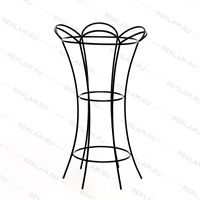 Опора круглая металлическая для растений 57-915 h=75 см - фото 52238