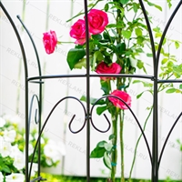 Опора для плетистой розы 57-922 высота 69см металлическая полукруглая - фото 52241