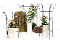 Опора полукруглая из 2-х шт 57-924 h=118 см - фото 52249