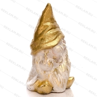 Садовая фигура Гном F08468 полистоун h=40 см - фото 52291