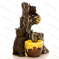 Фонтан декоративный для сада "Мишка" F08928, высота 79 см - фото 52366