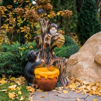 Фонтан декоративный для сада "Мишка" F08928, высота 79 см - фото 52369