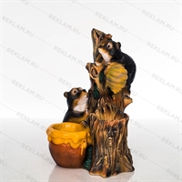 Фонтан декоративный для сада "Мишка" F08928, высота 79 см - фото 52372