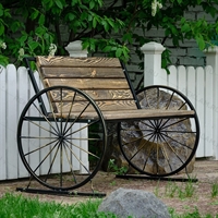 Лавочка для сада 892-16R - фото 52391