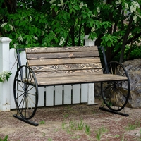 Лавочка для сада 892-16R - фото 52392