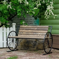 Лавочка для сада 892-16R - фото 52395