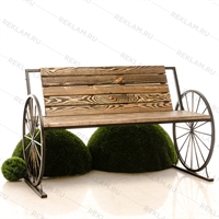 Лавочка для сада 892-16R - фото 52397