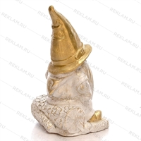 Фигура Гном на пеньке F08404-WG - фото 52422