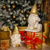 Фигура Гном на пеньке F08404-WG - фото 52424