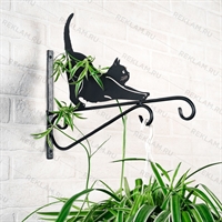 Кронштейн настенный для подвесного кашпо 201-004B - фото 52503