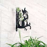 Кронштейн настенный для цветов Бельчонок 201-013 - фото 52536