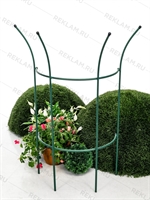 Опора полукруглая для растений металлическая 58-920Gr h= 88см - фото 52601