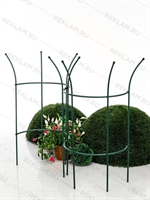 Опора полукруглая для растений металлическая 58-920Gr h= 88см - фото 52603