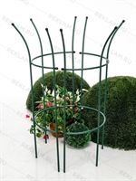 Опора полукруглая для растений металлическая 58-920Gr h= 88см - фото 52604