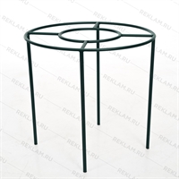 Опора круглая для роз 58-904Gr металл h=41см - фото 52628