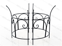 Опора полукруглая для вьющихся растений 58-922B металлическая - фото 52681