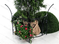 Опора полукруглая для вьющихся растений 58-922B металлическая - фото 52685