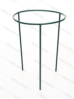 Опора круглая для садовых растений 58-906Gr металлическая цвет зелёный h=51 см - фото 52694