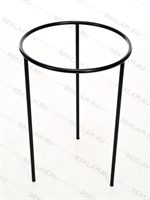 Круглая опора для растений металлическая 58-907 h=41 см - фото 52697