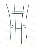 Садовая круглая опора для растений 58-912Gr металл h=89 см - фото 52708