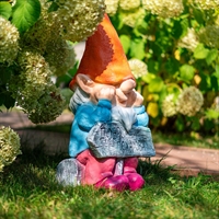 Декоративная фигура для дачи Гном F08370-Or - фото 52779