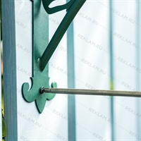 Кронштейн для подвесных кашпо Бабочка 201-032Gr - фото 52817