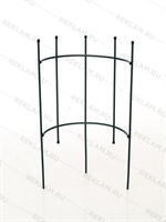 Опора полукруглая для садовых растений металлическая 58-923Gr h=82 см - фото 52840