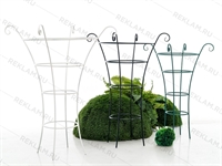 Опора для вьющихся  растений 58-132B металлическая круглая h=100 см - фото 52846