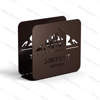 Салфетница из металла  703-004 - фото 53220