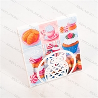 Салфетница кухонная металлическая Сова - фото 53234