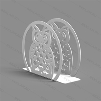 Салфетница кухонная металлическая Сова - фото 53236