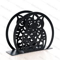 Салфетница кухонная металлическая Сова - фото 53242