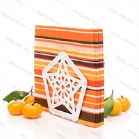 Салфетница кухонная из металла Звезда - фото 53491