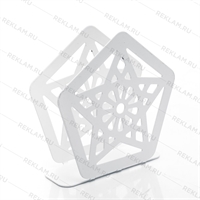 Салфетница кухонная из металла Звезда - фото 53492