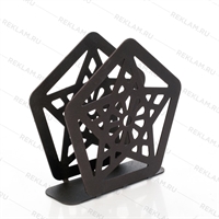 Салфетница кухонная из металла Звезда - фото 53501