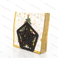 Салфетница кухонная из металла Звезда - фото 53504